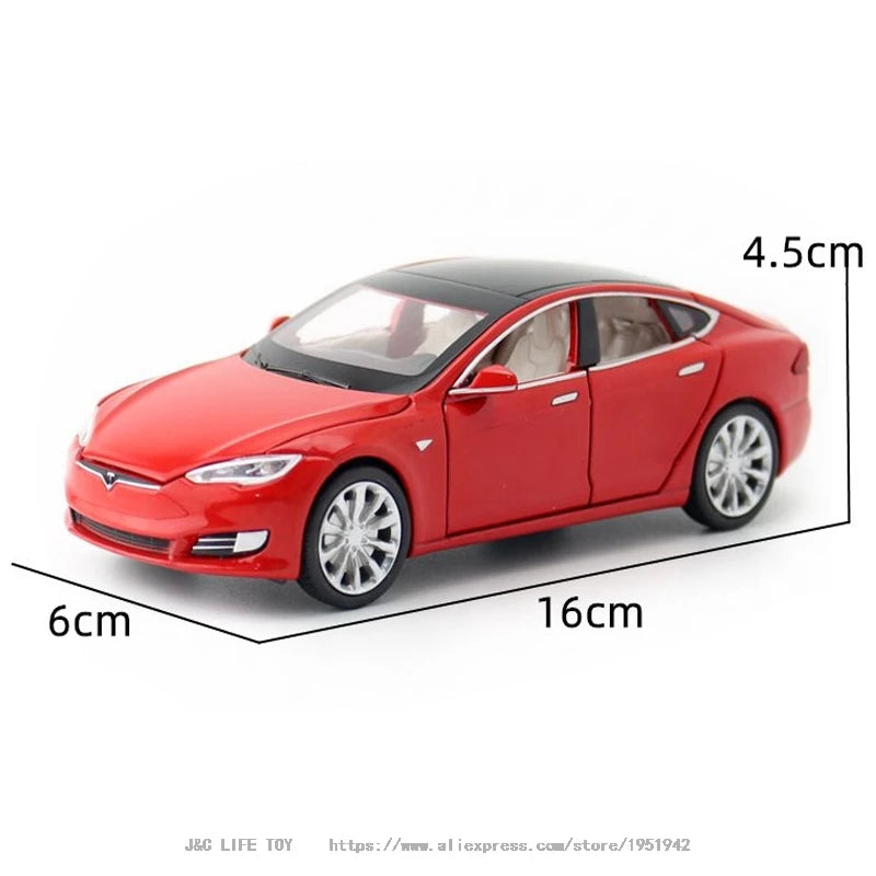 New 1:32 Tesla MODEL S Alloy Car Model Diecasts & Toy Vehicles Toy Cars Free Shipping Kid Toys For Children Gifts Boy Toy