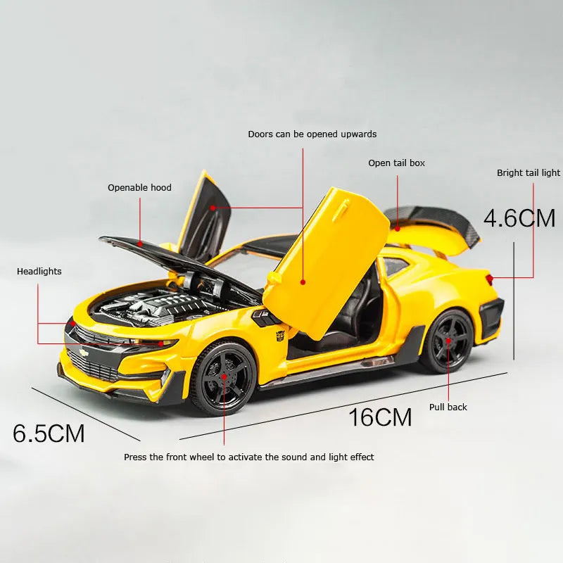 New 1:32 Chevrolet Camaro Alloy Car Model Diecasts & Toy Vehicles Toy Cars Kid Toys For Children Gifts Boy Toy