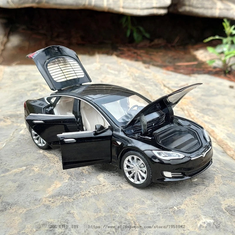 New 1:32 Tesla MODEL S Alloy Car Model Diecasts & Toy Vehicles Toy Cars Free Shipping Kid Toys For Children Gifts Boy Toy