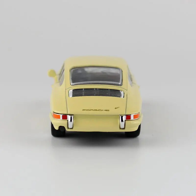 WELLY Toy Diecast Model 1:36 Scale 1964 Porsche 911 Classical Vehicle Pull Back Car Educational Collection Gift For Children