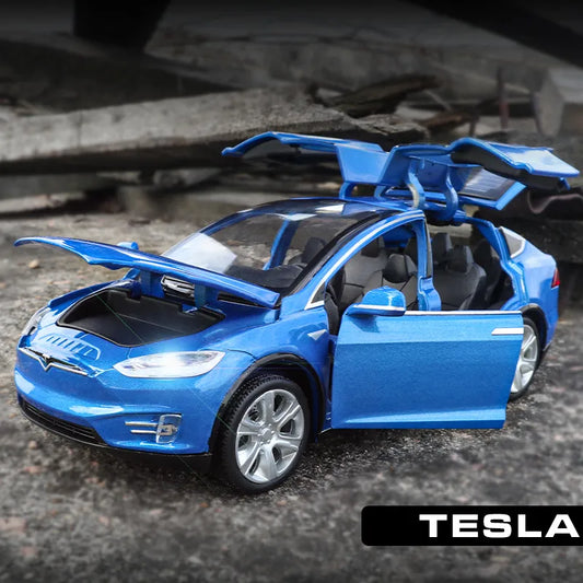 New 1:32 Tesla MODEL X  MODEL 3 MODEL S Alloy Car Model Diecasts & Toy Vehicles Toy Cars Kid Toys For Children Gifts Boy Toy