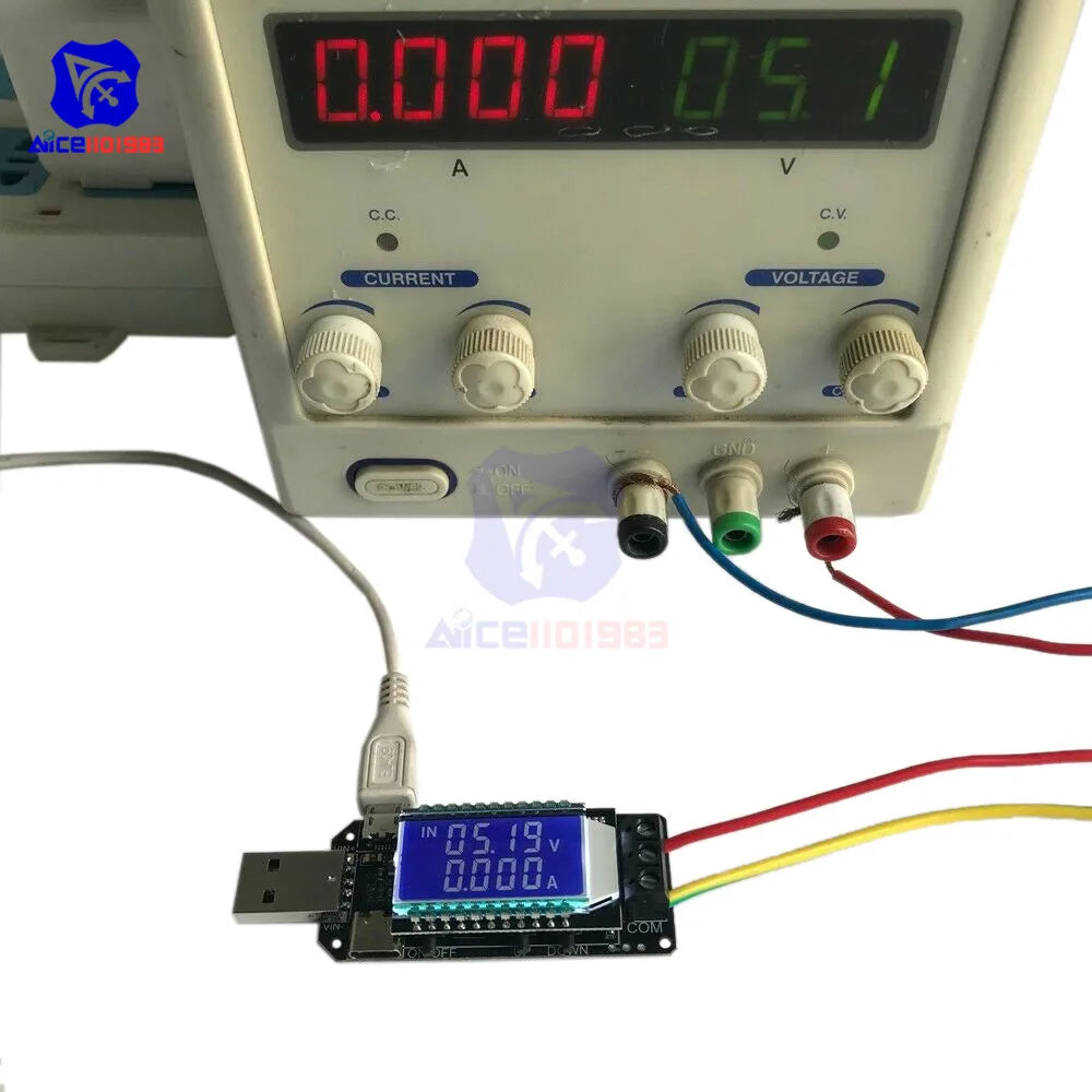 diymore DC-DC USB Step UP/Down Power Supply Module 3.5V-12V to 1.0V-24V Adjustable Boost Buck Converter Voltage Regulator Board