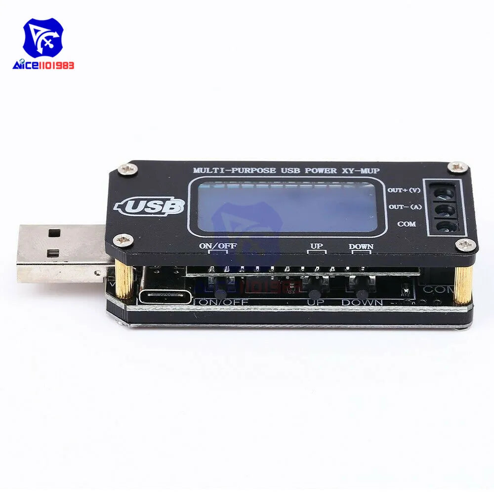 diymore DC-DC USB Step UP/Down Power Supply Module 3.5V-12V to 1.0V-24V Adjustable Boost Buck Converter Voltage Regulator Board