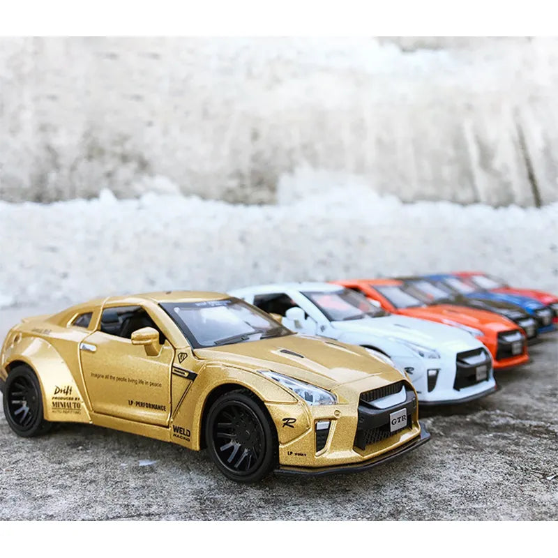 New 1:32 NISSAN GTR R35 Race Alloy Car Model Diecasts & Toy Vehicles Toy Cars Free Shipping Kid Toys For Children Gifts Boy Toy