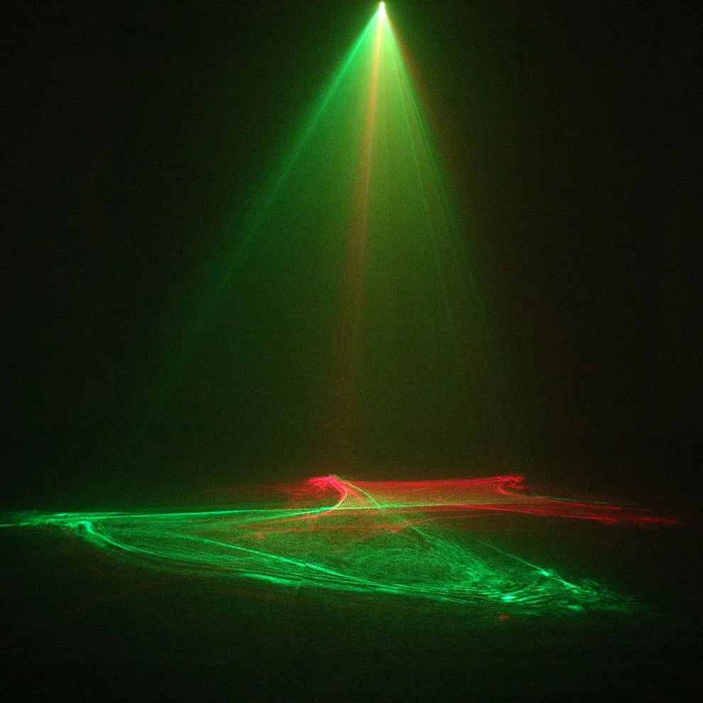 ALIEN Remote RG Aurora Laser Light Projector Stage Lighting Effect RGB LED Water Wave Party Dance Disco DJ Holiday Xmas Lights