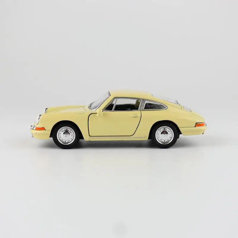 WELLY Toy Diecast Model 1:36 Scale 1964 Porsche 911 Classical Vehicle Pull Back Car Educational Collection Gift For Children