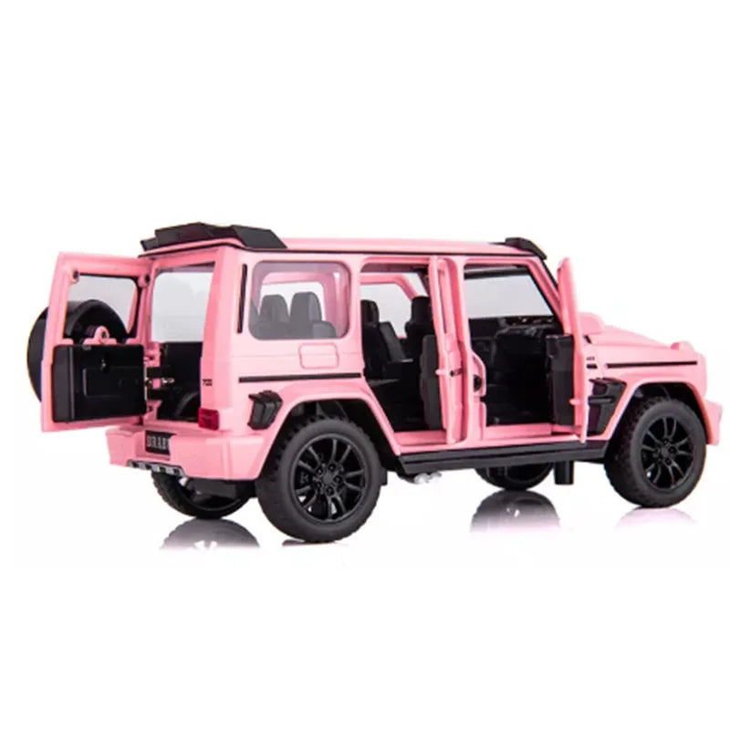 High Simulation 1:32 New G700 G65 SUV Diecast Metal Toy Car Model Vehicle Sound Light Pull Back Car Kids Toys Gifts Collection