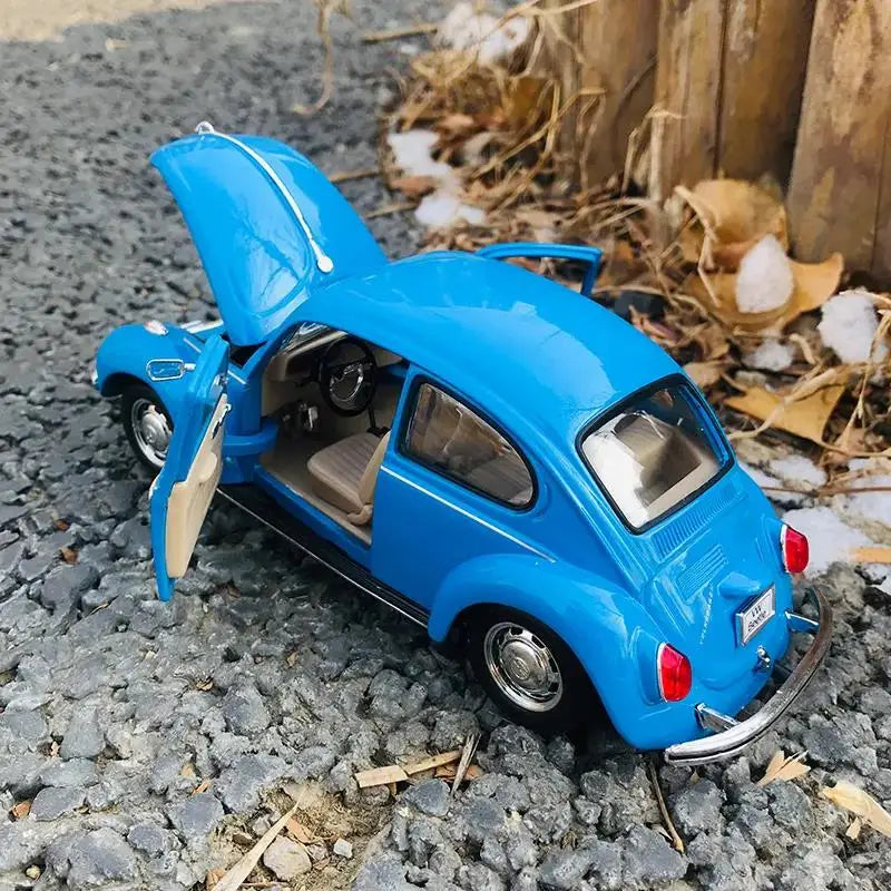 WELLY 1:24  Volkswagen Beetle car  alloy car model simulation car decoration collection gift toy Die casting model boy toy B9