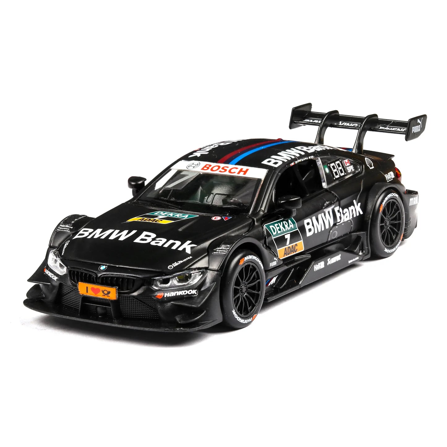1:32 Diecast Alloy Car Model Miniature The4 Series M4 DTM Racing Metal Vehicle Collection Birthday Gifts Children Christmas Toys