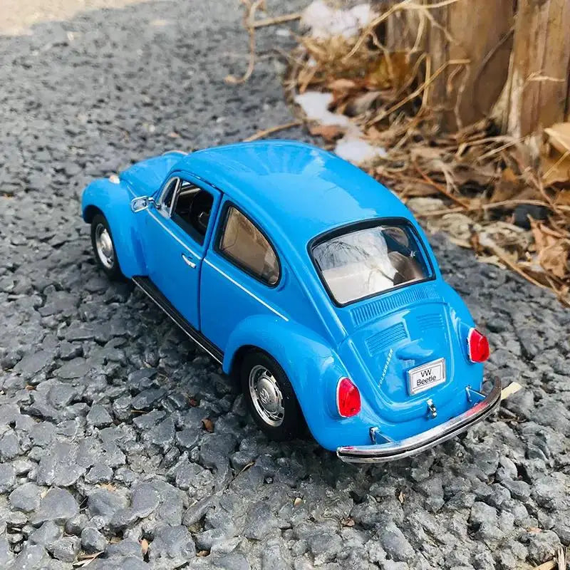 WELLY 1:24  Volkswagen Beetle car  alloy car model simulation car decoration collection gift toy Die casting model boy toy B9