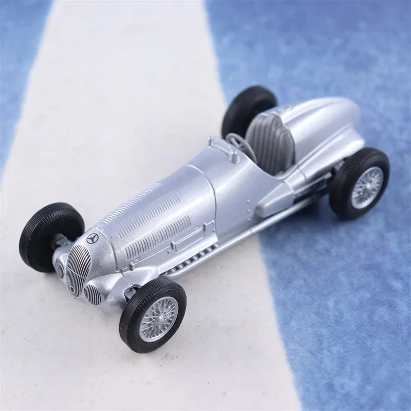 WELLY 1:36 1937 Mercedes-Benz W125 High Simulation Diecast Car Metal Alloy Model Car Children's toys collection gifts B788