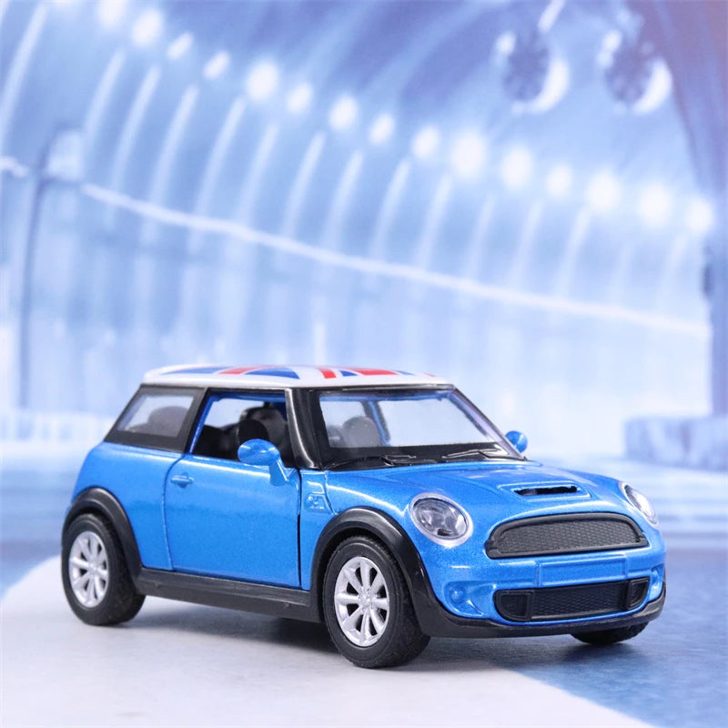 Nicce 1:36 BMW Mini Cooper Alloy Classic Car Alloy Die-casting Car Model Pull Back Toys Vehicles Collection Gift for Kids G24