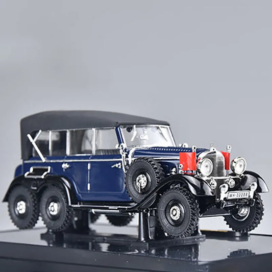 Mercedes-Benz 770K Model Car Diecast 1/43 Alloy Classic Car Collection Model Toys for Children Gifts for Boys Static Display