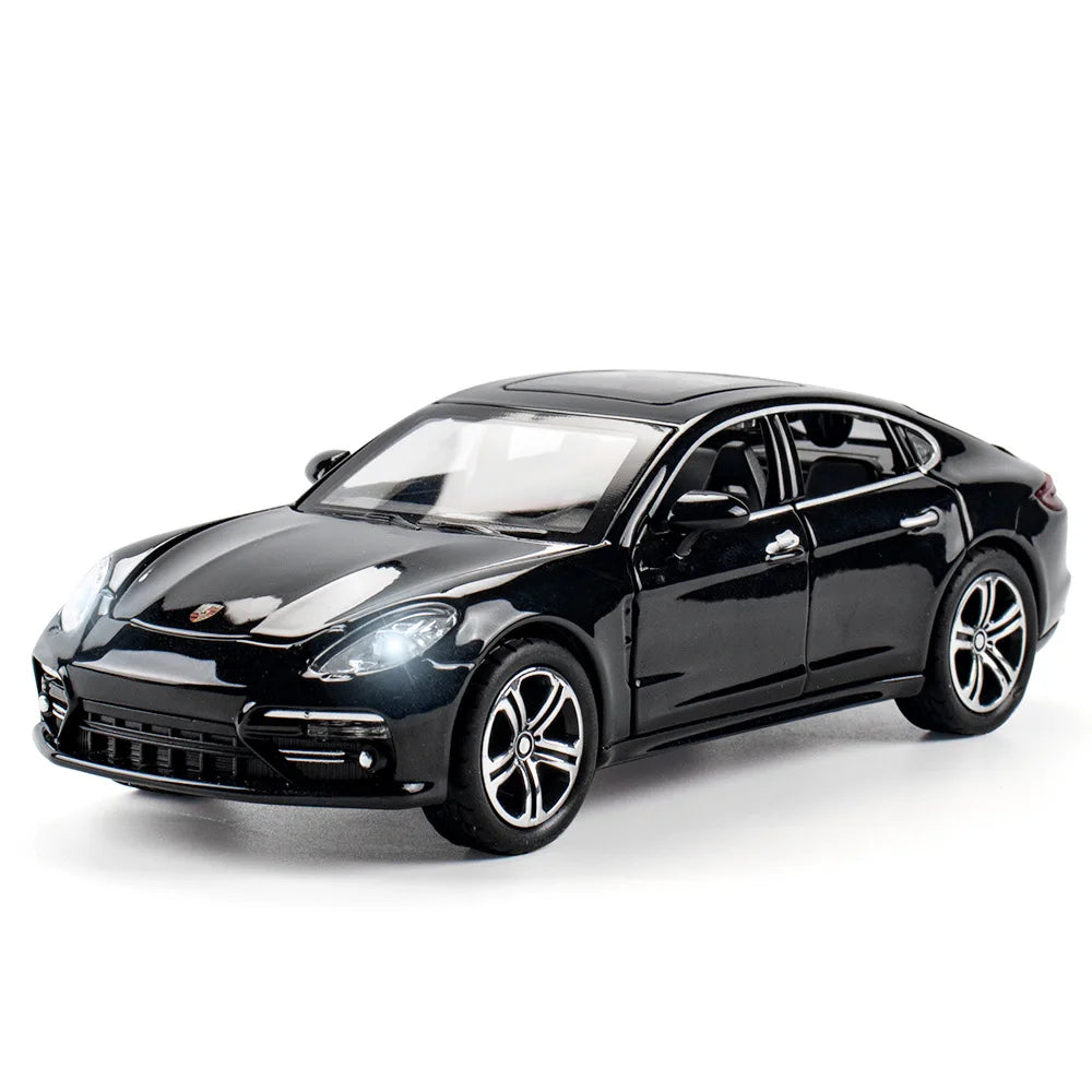 Diecast 1:32 Toy Cars Alloy Simulation Model Panamera Metal Vehicles Children Gifts Birthday Collection Miniature Boys Hottoys
