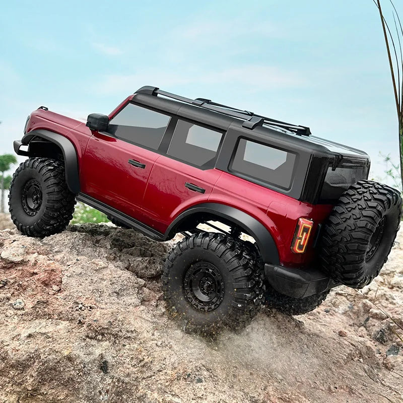 New 1:10 Huangbo R1001 Horse Full Scale Rc Remote Control Model Car Simulation Off-road Large Size Climbing Toy Car Gift