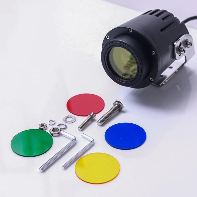 4 in 1 Red +Blue+Green +Yellow 10-30V 15w Off-road vehicle High power laser spot lights IP67