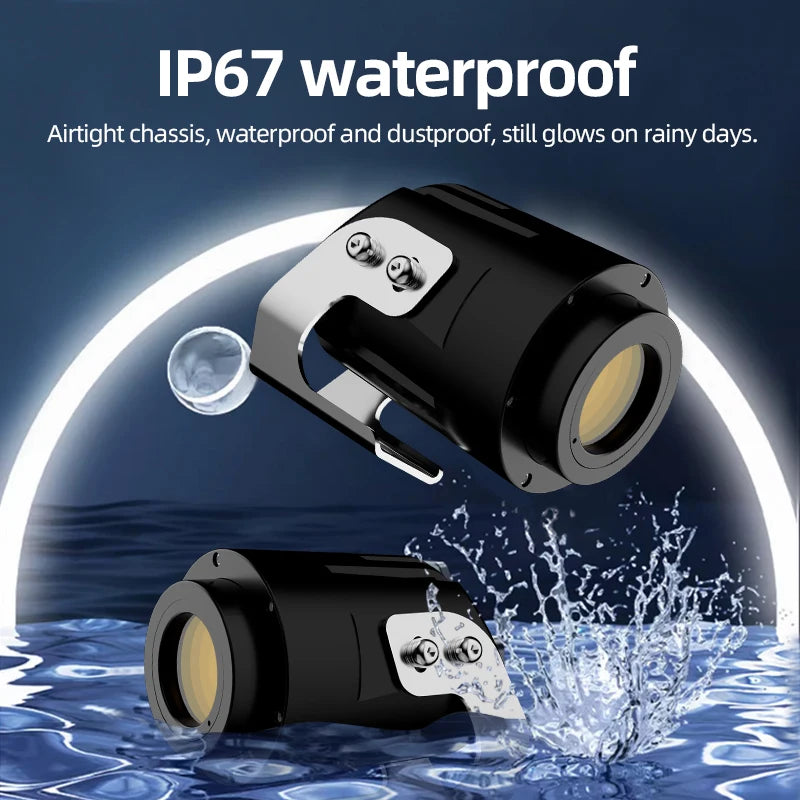 4 in 1 Red +Blue+Green +Yellow 10-30V 15w Off-road vehicle High power laser spot lights IP67