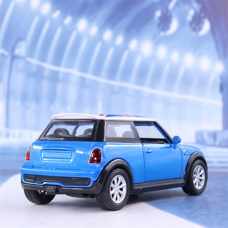 Nicce 1:36 BMW Mini Cooper Alloy Classic Car Alloy Die-casting Car Model Pull Back Toys Vehicles Collection Gift for Kids G24