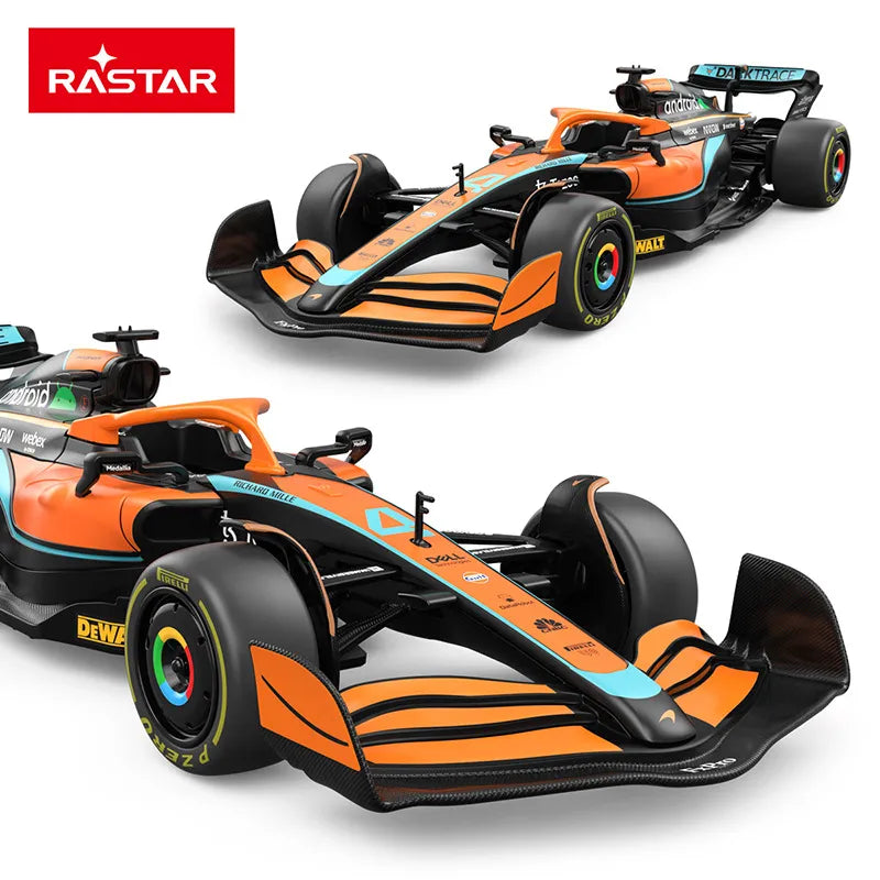 1:24 2022 McLaren MCL36 F1 Formula Racing Car Static Simulation Diecast Alloy Model Car