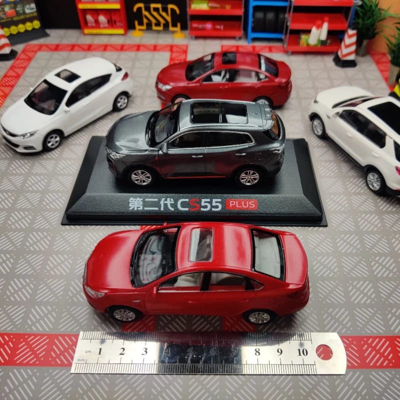 Diecast 1/43 Changan CS55 PLUS Model Car SUV Simulation Vehicle Toys for Boys Christmas Gifts Collection Static Ornaments
