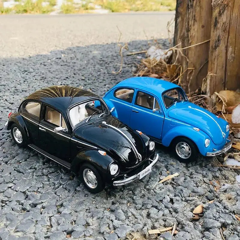 WELLY 1:24  Volkswagen Beetle car  alloy car model simulation car decoration collection gift toy Die casting model boy toy B9