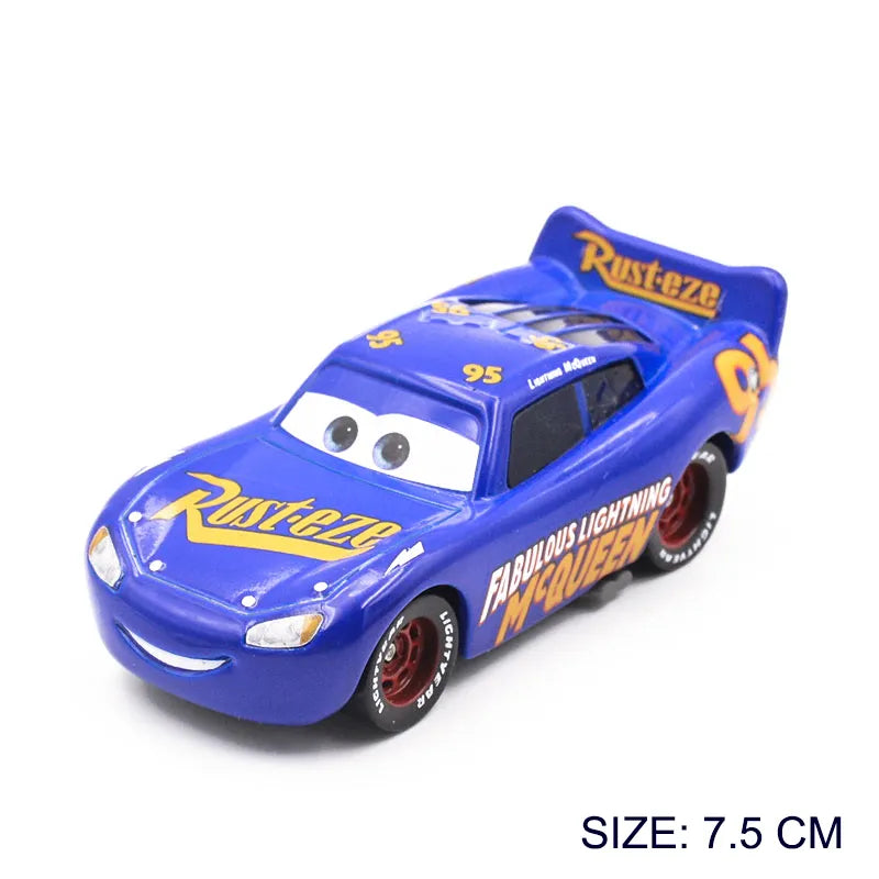 1:55 Disney Pixar Cars 3 Metal Diecast Car Model Toy Gift Set Lightning McQueen Jackson Mack Uncle Truck Boy Birthday Toys Gift