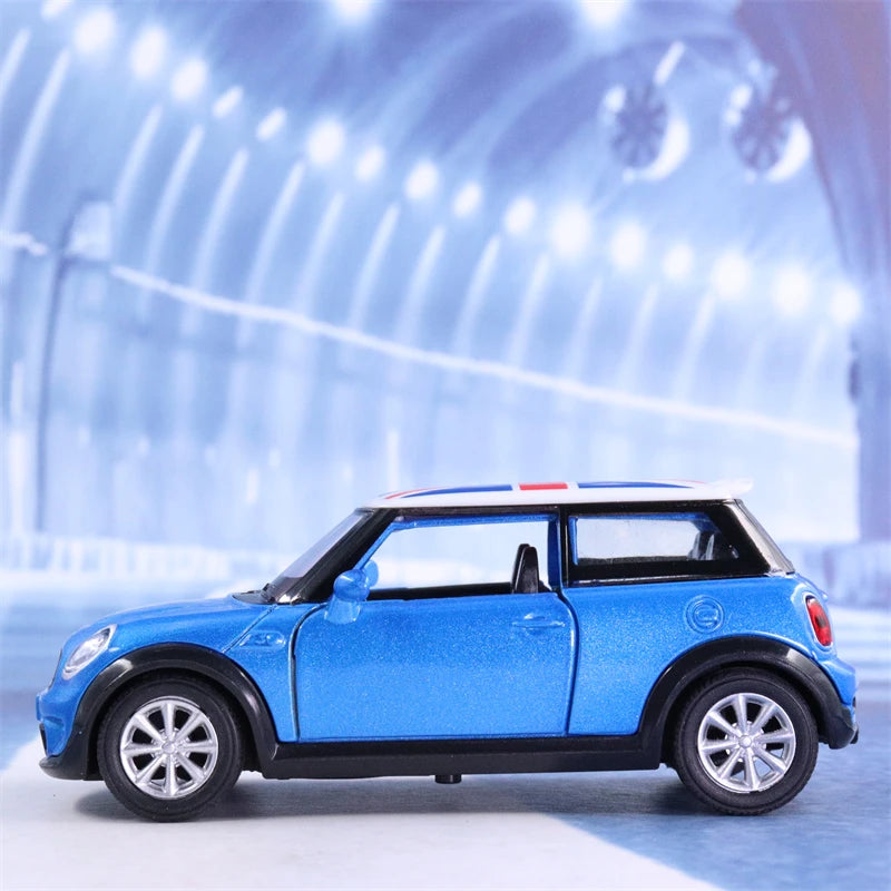Nicce 1:36 BMW Mini Cooper Alloy Classic Car Alloy Die-casting Car Model Pull Back Toys Vehicles Collection Gift for Kids G24