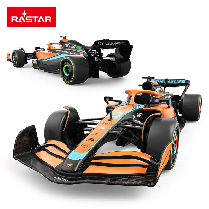 1:24 2022 McLaren MCL36 F1 Formula Racing Car Static Simulation Diecast Alloy Model Car