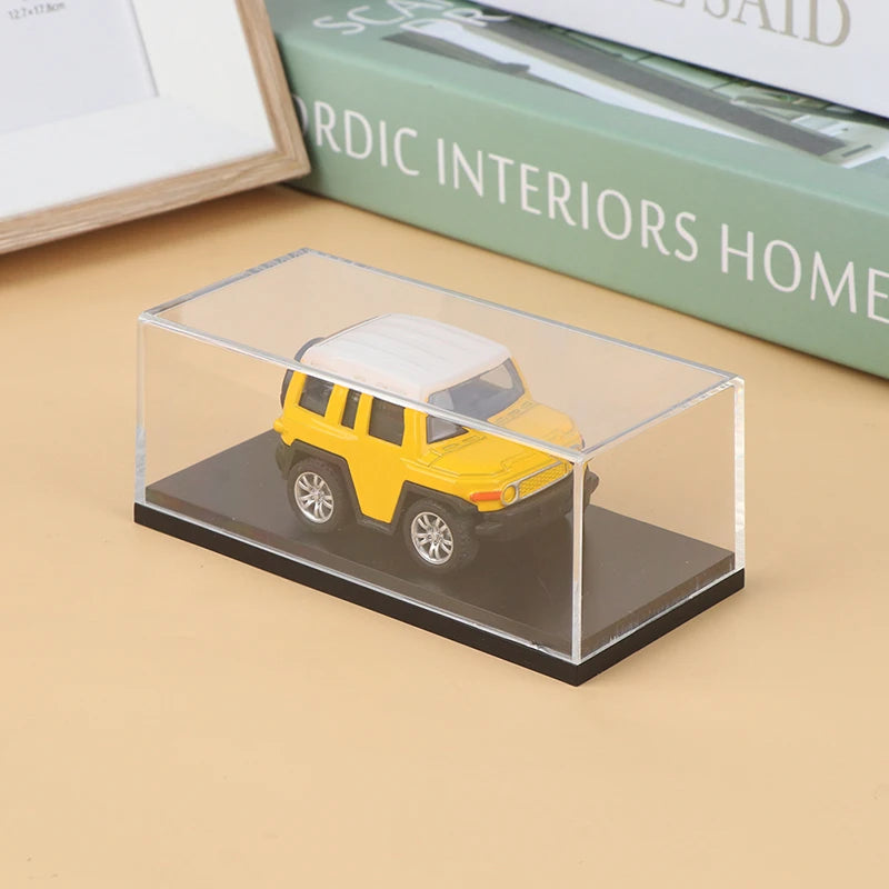 Scale 1:43 1:64 Protective Acrylic Case Hard Cover Display Box for Bburago Spark Minichamps F1 Car Model Formula 1 Miniature Toy