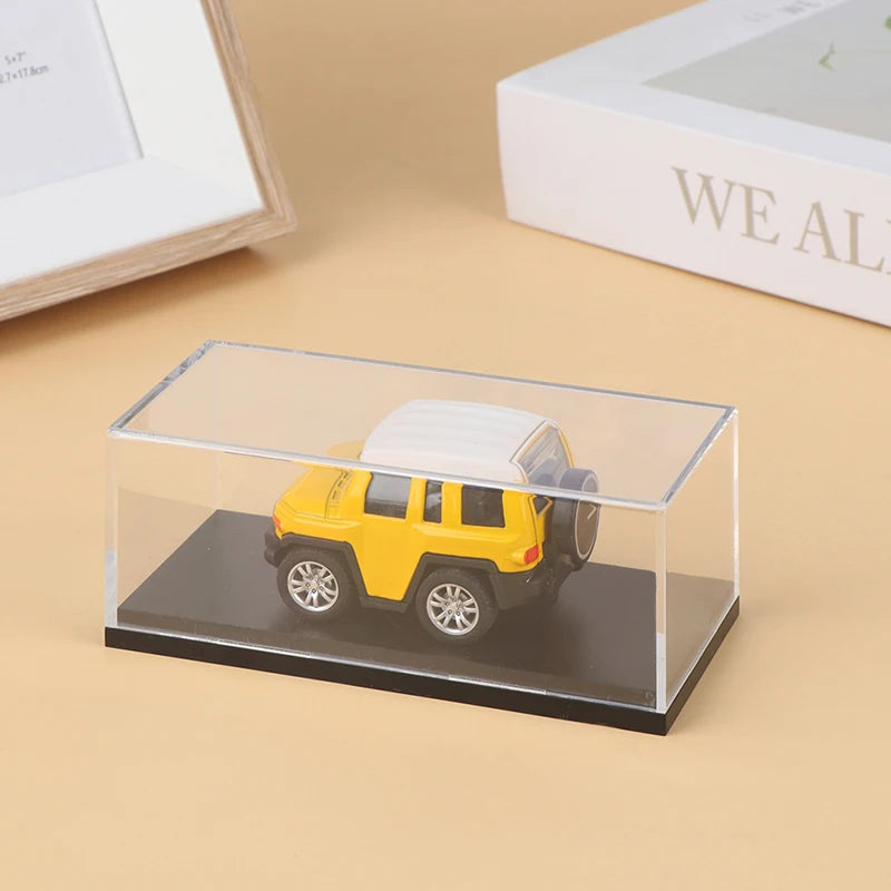 Scale 1:43 1:64 Protective Acrylic Case Hard Cover Display Box for Bburago Spark Minichamps F1 Car Model Formula 1 Miniature Toy