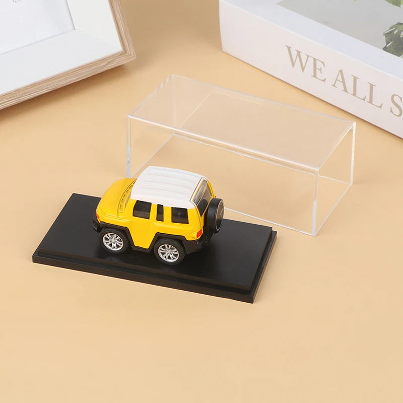 Scale 1:43 1:64 Protective Acrylic Case Hard Cover Display Box for Bburago Spark Minichamps F1 Car Model Formula 1 Miniature Toy