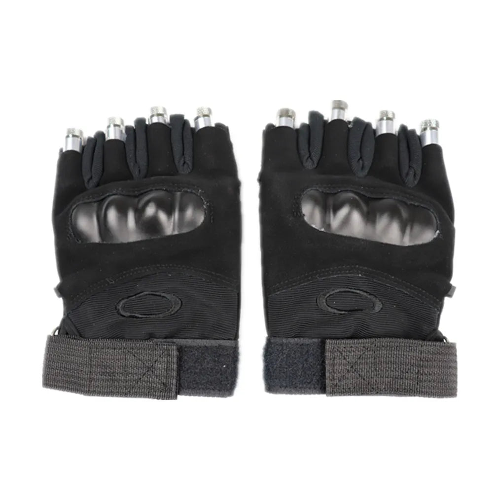 2 in 1 Multi-line Red Laser Gloves Green Red  Lazer Mitten Ray Gloves Rave Rechargeable Professional Stage Performance Costume
