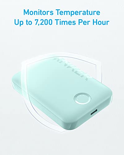Anker 321 MagGo Battery (PowerCore Magnetic 5K), 5,000mAh Magnetic Wireless Portable Charger, Compatible with iPhone 15/15 Plus/15 Pro/15 Pro Max, iPhone 14/13/12 Series (Pink)