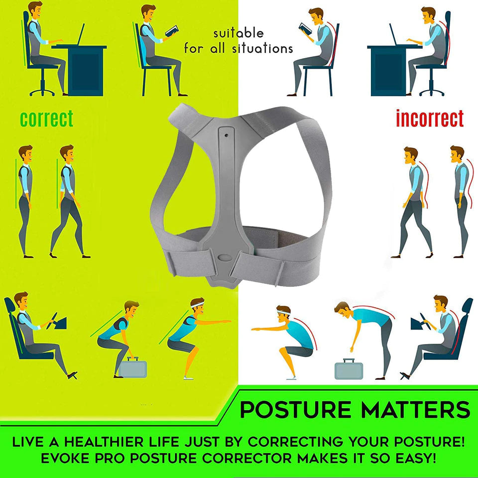 Back Posture Corrector Therapy Corset Spine Support Belt Lumbar Back Posture Correction Bandage for Men Women Kid